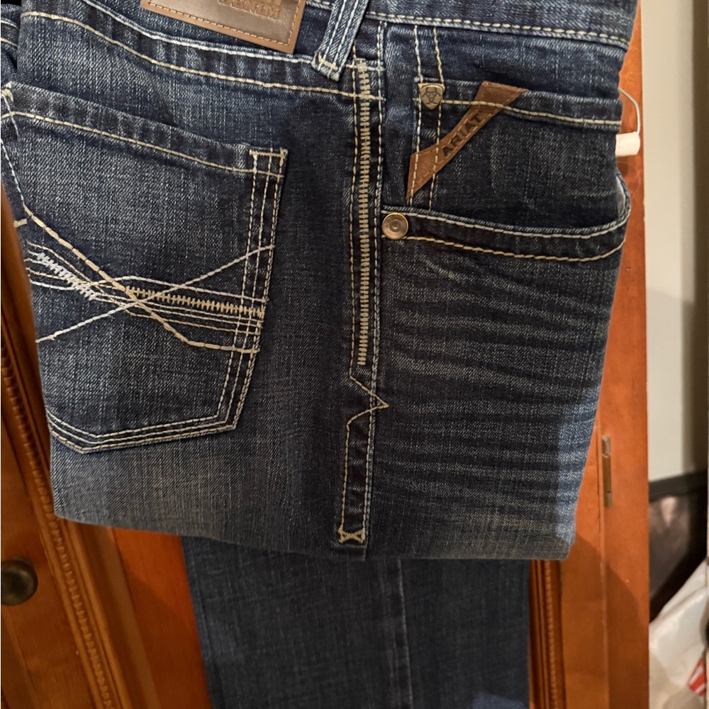 Dark Blue Denim Jeans
